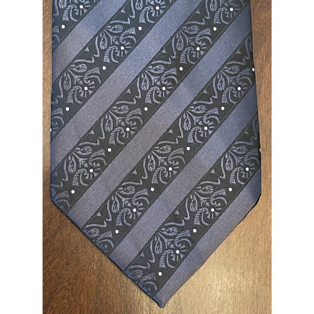 Twenty Dollar Tie Black Pink Hand Made 100% Silk Men’s Neck Tie